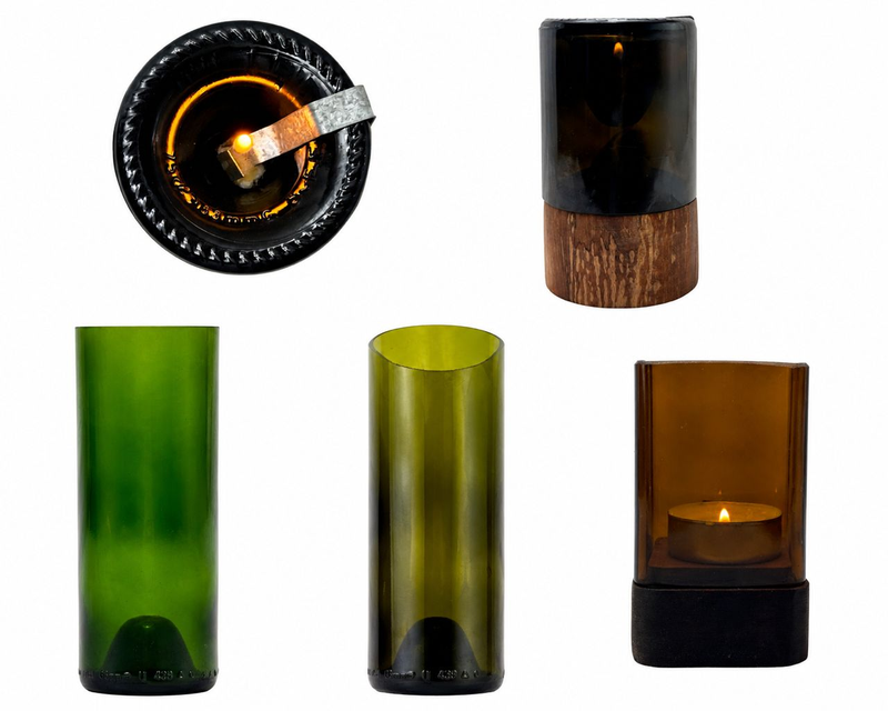 GREEN Flower vase