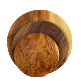 SMALL Wooden plates