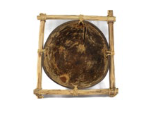 Single coco bowl with frame