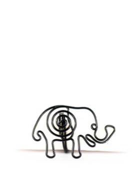 Metal napkin holder (elephant)