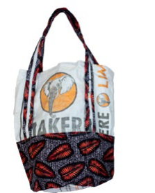 Makere shopping bag kitenge + cement