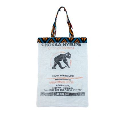 Cement tote bag (type two, monkey)