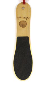 Wooden foot file