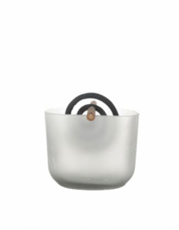 Glass mosquito coil holder (round)