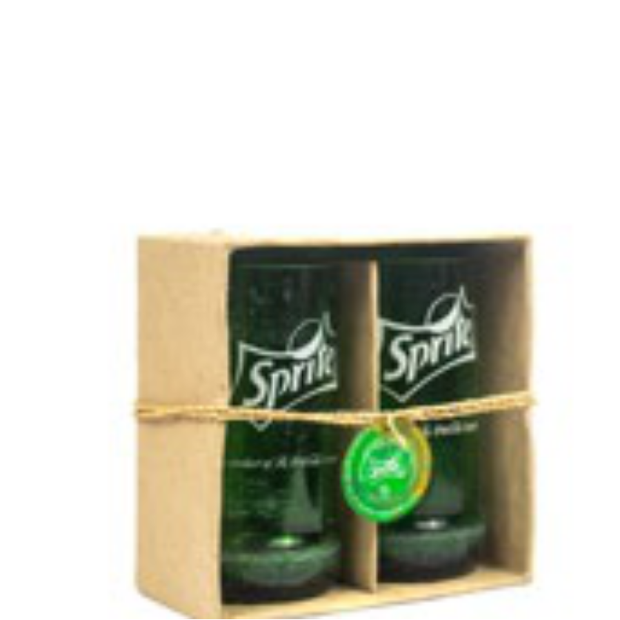 Sprite drinking glass