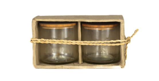 Spice Container with Wooden lid (small)