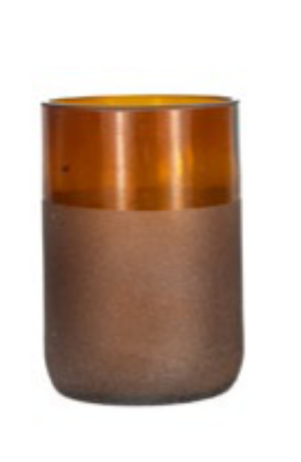 Sandblasted  drinking  glass