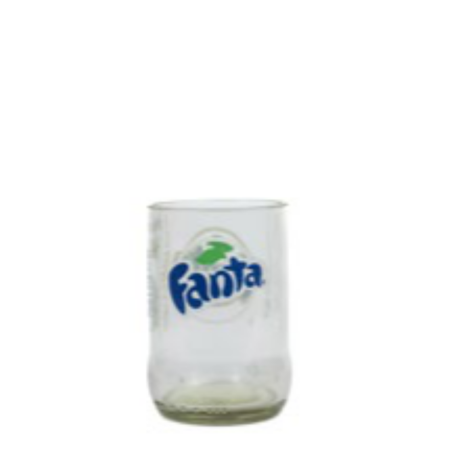 Fanta  drinking glass